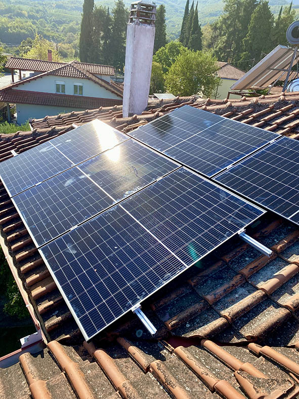 Φωτοβολταϊκό Net Metering με Αποθήκευση 4,15KWp στην ΕΔΕΣΣΑ